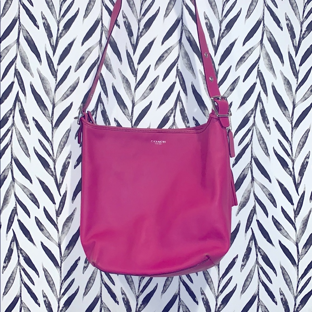 Coach leather crossbody